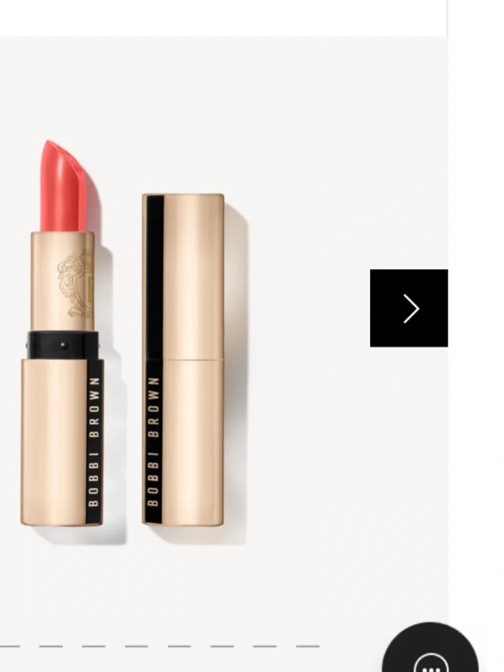 Bobbi Brown Luxe Lip Color -Bright ( shade, sunset Orange ) travel size
